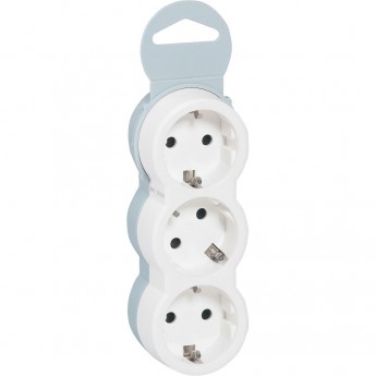 Многорозеточный блок LEGRAND 3 x 2К+3 серия Элиум с кронштейном для крепления к стене 16 А гориз. подключение белый Многорозеточный блок LEGRAND 3 x 2К+3 серия Элиум с кронштейном для крепления к стене 16 А гориз. подключение белый