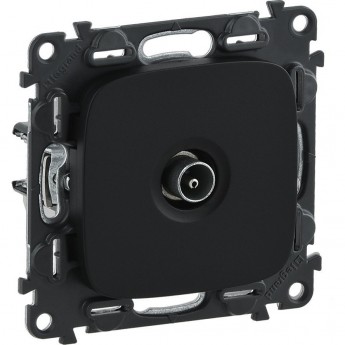 Розетка LEGRAND Valena ALLURE ТВ оконечная 10дБ 0-862 МГц с лицевой панелью антрацит Розетка LEGRAND Valena ALLURE ТВ оконечная 10дБ 0-862 МГц с лицевой панелью антрацит