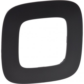 Рамка LEGRAND Valena ALLURE 1-постовая универсальная матовый черный Рамка LEGRAND Valena ALLURE 1-постовая универсальная матовый черный