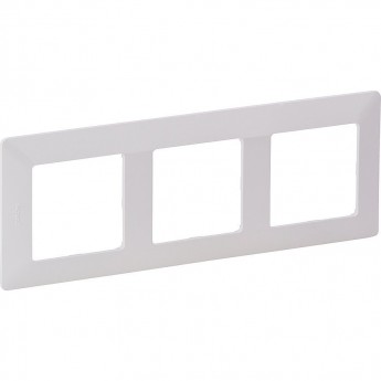 Рамка LEGRAND Valena LIFE "Белая", 3-постовая универсальная, белая Рамка LEGRAND Valena LIFE "Белая", 3-постовая универсальная, белая