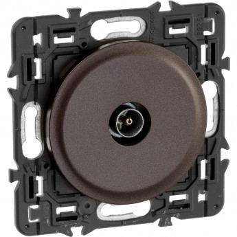 Розетка LEGRAND Celiane TV простая графит Розетка LEGRAND Celiane TV простая графит