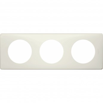 Рамка LEGRAND Celiane 3 поста Белая перкаль Рамка LEGRAND Celiane 3 поста Белая перкаль