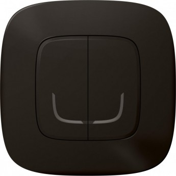 Умный беспроводной выключатель LEGRAND Valena Allure with NETATMO 2-клавишный, антрацит